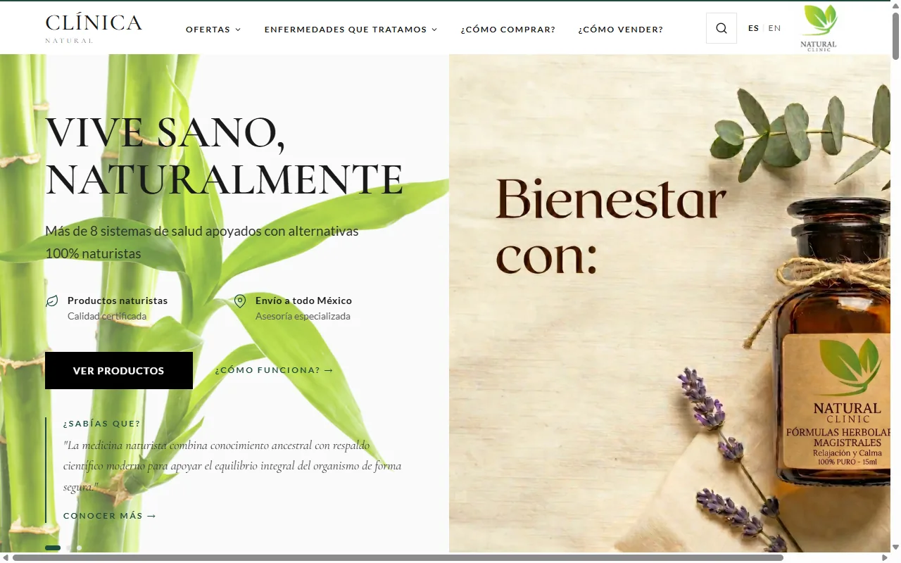 Demo Clínica Natural